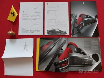 Ferrari F430 Spider Sondaggio Clienti e Brochure 