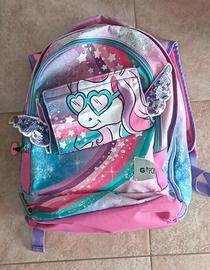 zaino bambina scuola unicorno go pop