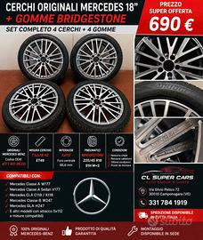 CERCHI ORIGINALI MERCEDES 18”