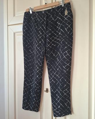pantalone nero donna Elisabetta Franchi tg 46