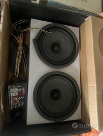 Coppia woofer ciare con crossover