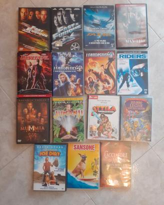 LOTTO 15 DVD AZIONE AVVENTURA  Film adrenalinici..