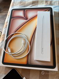 Ipad air 13” M4 nuovo e apple pencil pro
