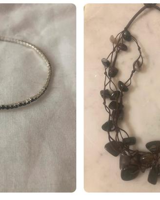 Stock gioelli donna pietre dure e argento indiano