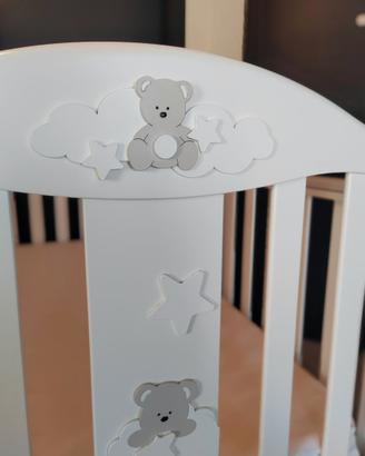 Lettino e fasciatoio Azzurra Design