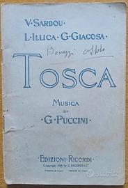 TOSCA - libretto d'opera