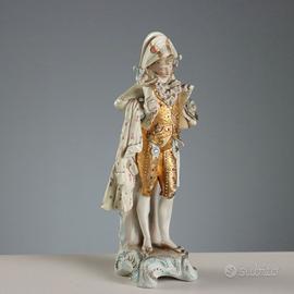 Statuina in Porcellana Biscuit - Metà '800