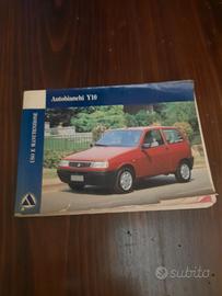libretto manutenzione lancia y10