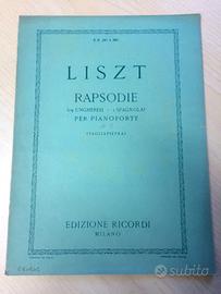 F. LISZT - Rapsodia Ungherese n. 2 - Pianoforte