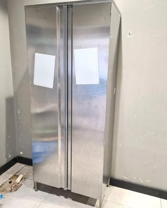 armadio inox porta teglie da cucina usato