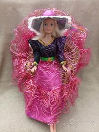 Clone Barbie Anni 80 Con Abito Gran Gala' 