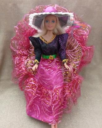 Clone Barbie Anni 80 Con Abito Gran Gala' 