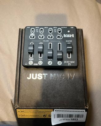 Mini mixer - Maker Hart Just Mic IV