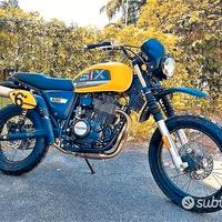 PROMO NUOVO SCRAMBLER SWM SIX6 500cc-YELLOW