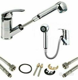 MISCELATORE RUBINETTO LAVELLO LAVABO CUCINA CON DO