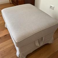 Pouf poggiapiedi contenitore IKEA