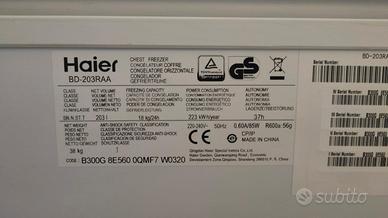 congelatore Hainer a pozzetto 