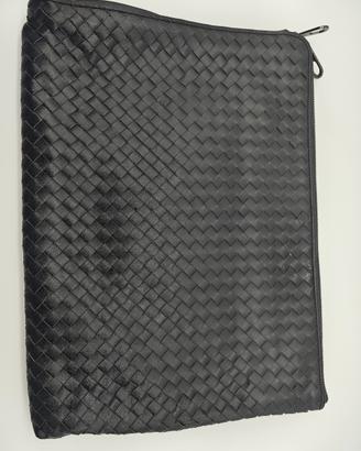 BOTTEGA VENETA Borsa vintage testa moro