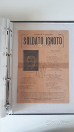 spartito musicale soldato ignoto canti patriottici
