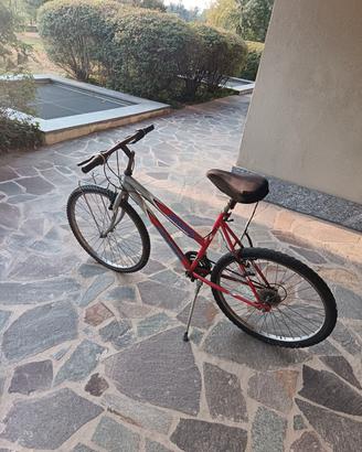 bici con pedale rotto