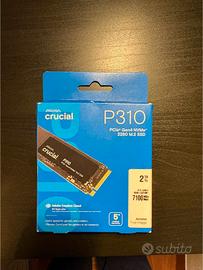 SSD Crucial P310 2TB NVMe PCIe Gen4 Nuovo