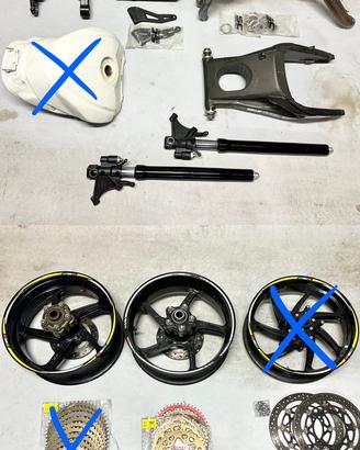 Ricambi racing Yamaha R6 08-16