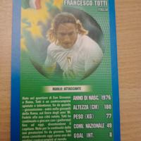 figurina cards francesco Totti 