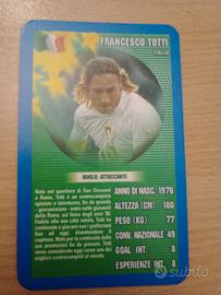 figurina cards francesco Totti 