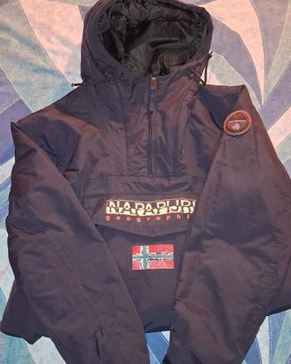 Giacca Napapijri Rainforest Blu Notte Leggera
