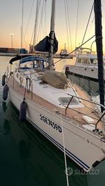 Sun Odyssey 37.2 in condivisione 3 cabine 2 bagni