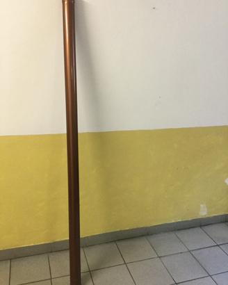 Tubo pluviale in pvc effetto ramato