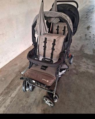 passeggino gemellare 