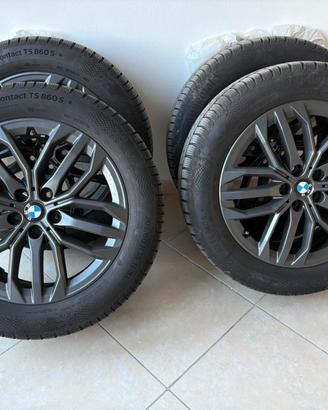 Cerchi 18 BMW X1 X2 + Continental 205/60 R18 H XL