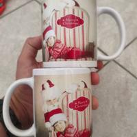 set 2 tazze per colazione / set di tazze nuove