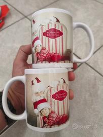 set 2 tazze per colazione / set di tazze nuove