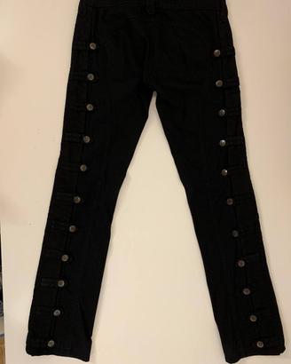 Pantaloni jeans denim Just Cavalli neri