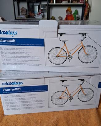 Portabici da soffitto