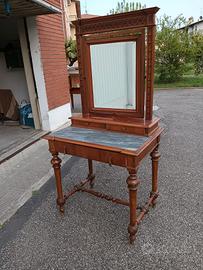 Pettiniera antica in noce