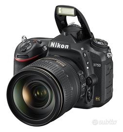 Nikon D750 con obiettivo AF-S Nikkor 24-85 mm