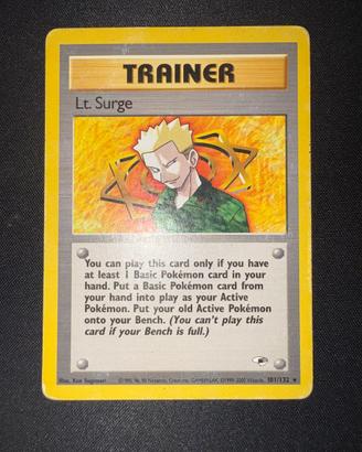 Lt. Surge Gym Heroes 101/132