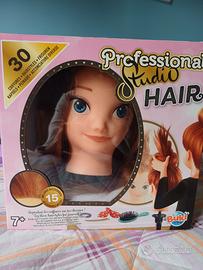 Testa bambola per acconciature