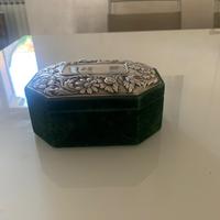 Scatola Portagioie argento