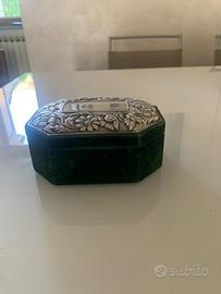 Scatola Portagioie argento