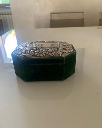 Scatola Portagioie argento