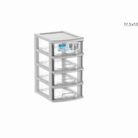 Cassettiera mini 4 scomparti
