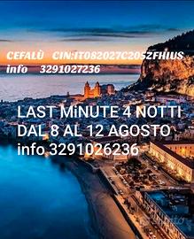 Last minute 4 notti vista mare con piscina