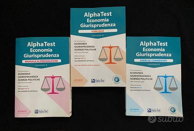 Alpha test economia giurisprudenza  edizione N°3