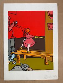 Valerio Adami - litografia 70x100cm