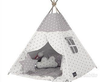 Tenda indiani bambini con finestra