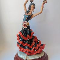 Ballerina Flamenco porcellana Cortese Capodimonte